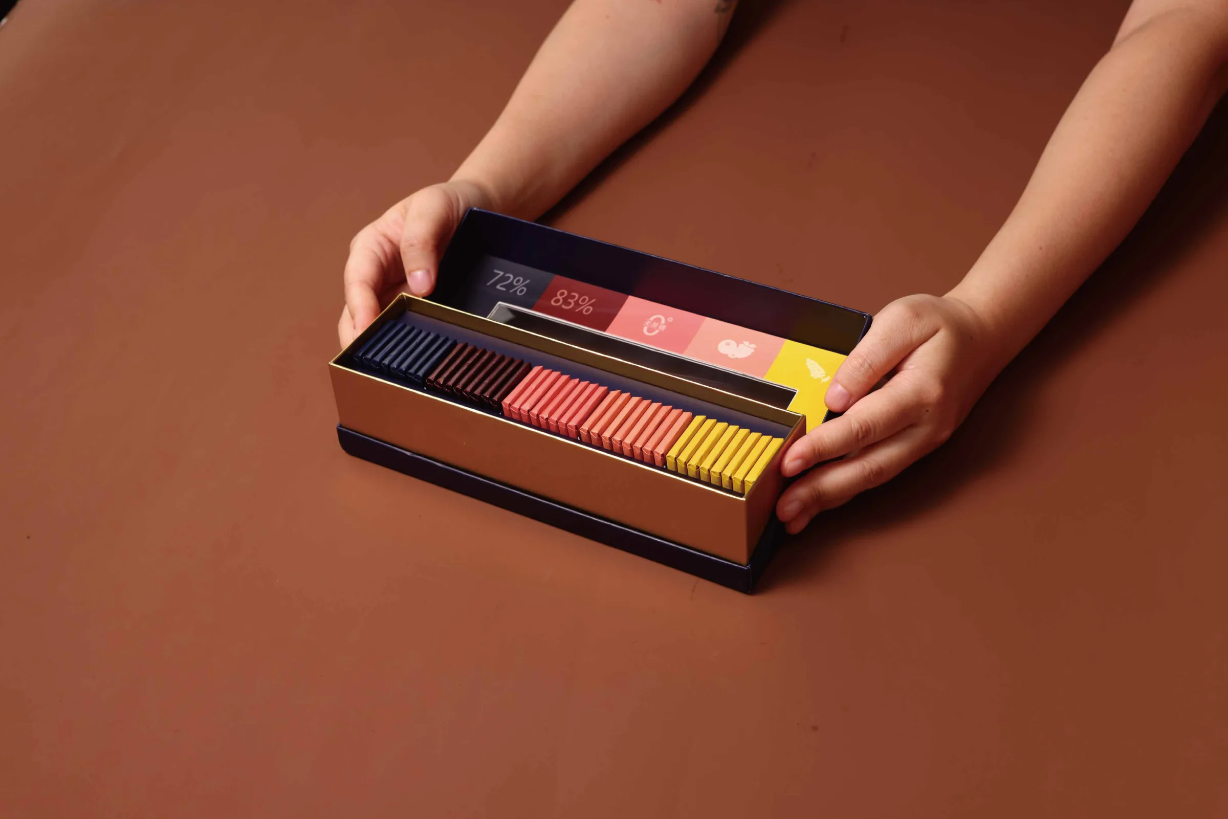 Colorful Dark Chocolate Gift Box by SENZ